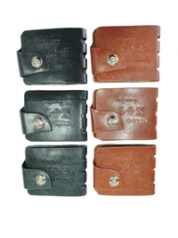 MENS 2 FOLD MIX COLOR STYLISH PU LEATHER WALLET - FREE, 6