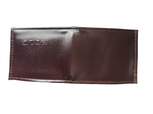 MENS 2 FOLD MIX COLOR STYLISH PU LEATHER WALLET - FREE, 6