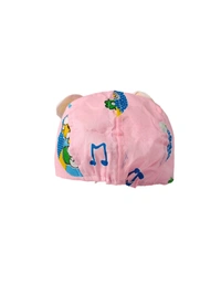 KIDS COTTON MULTI COLOR STYLISH DESIGN CAPS FITTING -ELASTIC - FREE, 6