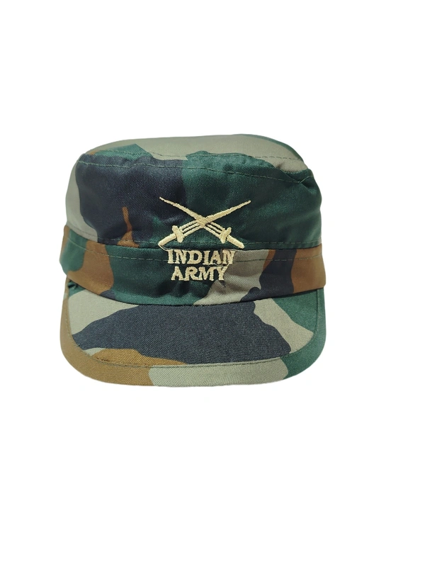 MENS COTTON ARMY PRINTED EMBROIDERED DESIGN SHORT  CAPS FITTING -ELASTIC - FREE, 12