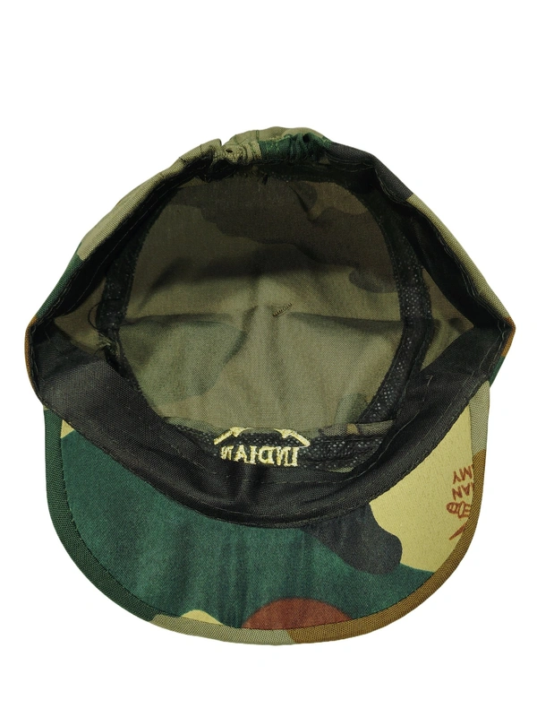 MENS COTTON ARMY PRINTED EMBROIDERED DESIGN SHORT  CAPS FITTING -ELASTIC - FREE, 12