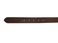 40 MM MENS GENUINE LEATHER  BROWN COLOR BELT SIZE 40-50(6 SIZE) - FREE, 6