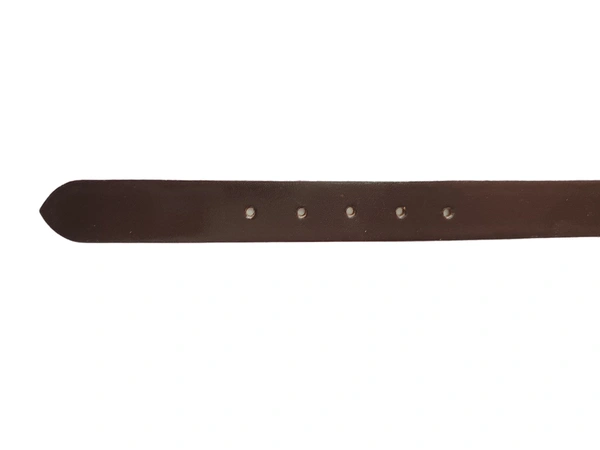 40 MM MENS GENUINE LEATHER  BROWN COLOR BELT SIZE 40-50(6 SIZE) - FREE, 6