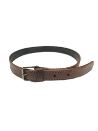 KIDS PU LEATHER BROWN COLOR HEAVY KANTA BUCKLE BELT  - FREE, 12