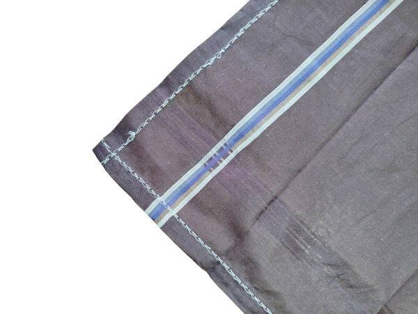 MENS PURE COTTON MULTI COLOR MIX STRIP DESIGN HAND KERCHIEFS - FREE, 12