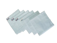 MENS PURE COTTON WHITE COLOR PLAIN DESIGN HAND KERCHIEFS - FREE, 12