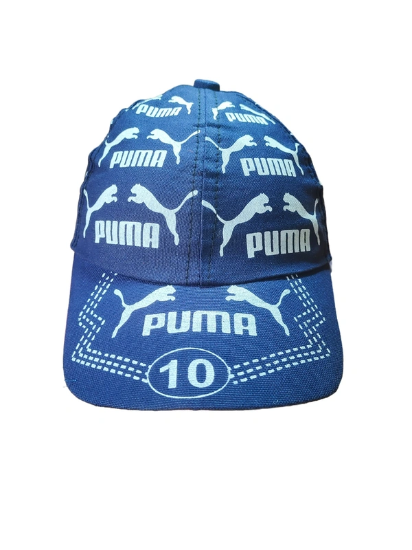 KIDS MIX COLOR PRINTED DESIGN COTTON CAP FITTING VELCRO - FREE, 12