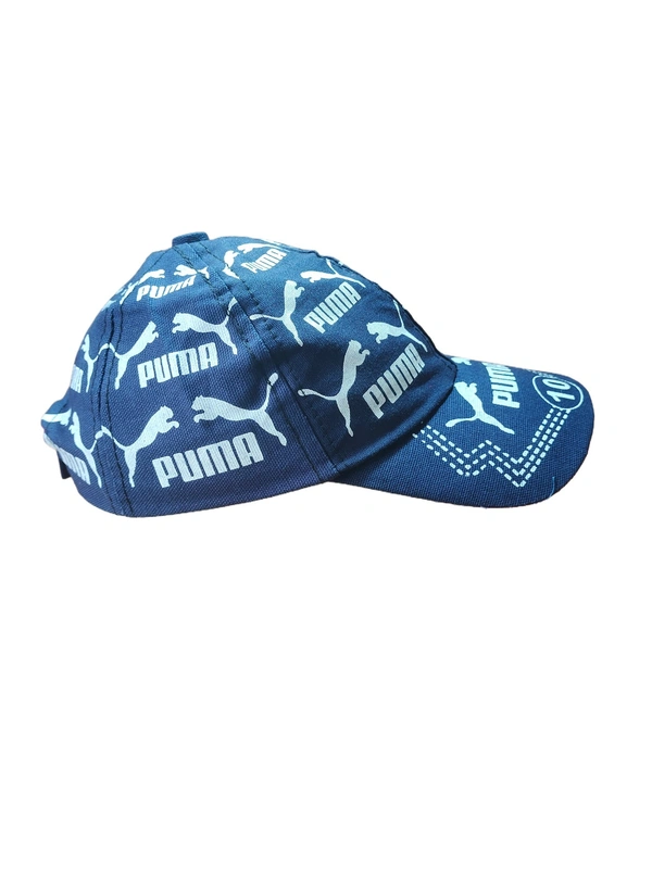KIDS MIX COLOR PRINTED DESIGN COTTON CAP FITTING VELCRO - FREE, 12