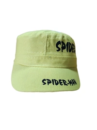 KIDS MIX COLOR PRINTED DESIGN COTTON SHORT CAP FITTING ELASTIC - FREE, 12