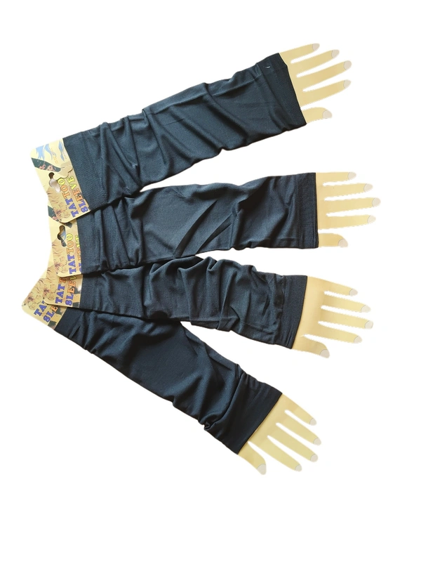 GIRL AND LADIES SOFT AND COMFORT BLACK COLOR ARM SLEEVES - FREE, 12