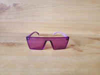 KIDS NEW DESIGN STYLISH PLASTIC MIX COLOR FRAME SUNGLASS - FREE, 12