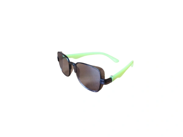 KIDS NEW DESIGN KABIR SINGH STYLISH PLASTIC MIX COLOR FRAME SUNGLASS - FREE, 12