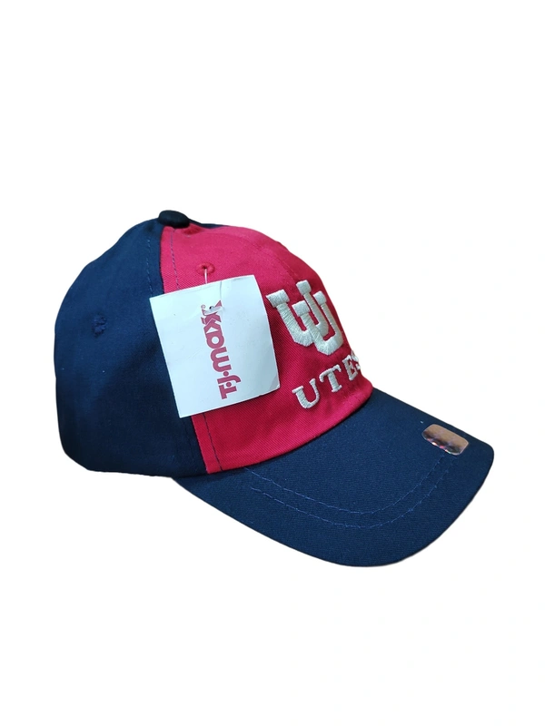 BOY'S EMBROIDERED DESIGN MULTI COLOR COTTON CAPS FITTING- VELCRO  - FREE, 12