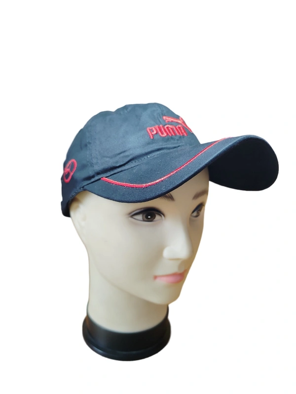 MENS EMBROIDERED DESIGN MULTI COLOR  COTTON  MATERIAL CAPS FITTING BUCKLE  - FREE, 12