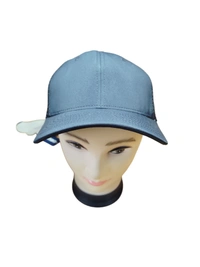 MENS NEW STYLISH BLACK COLOR  NET JALI CAPS FITTING - SNAPBACK  - FREE, 12