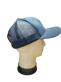 MENS NEW STYLISH BLACK COLOR  NET JALI CAPS FITTING - SNAPBACK  - FREE, 12