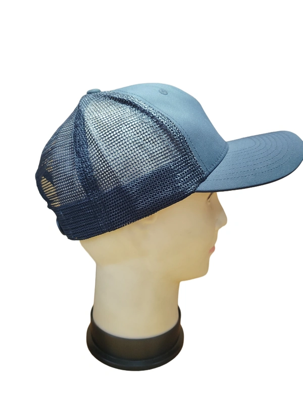 MENS NEW STYLISH BLACK COLOR  NET JALI CAPS FITTING - SNAPBACK  - FREE, 12