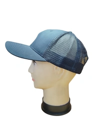 MENS NEW STYLISH BLACK COLOR  NET JALI CAPS FITTING - SNAPBACK  - FREE, 12