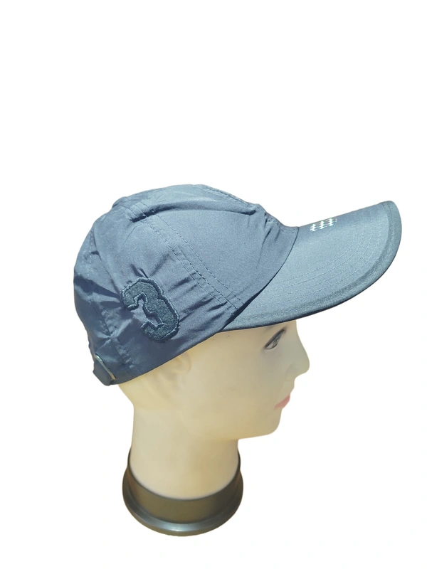 MENS EMBROIDERED DESIGN MULTI COLOR PARASHUTE MATERIAL CAPS FITTING BUCKLE  - FREE, 12