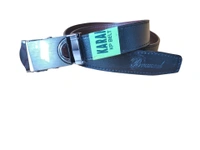MENS PU LEATHER BLACK  COLOR ARMY  BUCKLE  BELT - FREE, 06