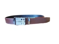 MENS PU LEATHER BROWN  COLOR ARMY  BUCKLE  BELT - FREE, 06