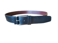 MENS PU LEATHER BLACK  COLOR  KANTA BUCKLE BELT - FREE, 06