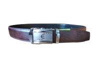 MENS PU LEATHER MIX  COLOR ARMY  BUCKLE  BELT - FREE, 06