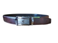 MENS PU LEATHER MIX  COLOR ARMY  BUCKLE  BELT - FREE, 06