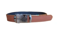 MENS PU LEATHER MIX  COLOR ARMY  BUCKLE  BELT - FREE, 06