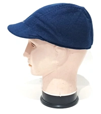 MENS MULTI COLOR VELVET MTERIAL GOLF STYLE CAP - FREE, 12