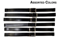 MEN'S  PU LEATHER BLACK COLOR REVERSIBLE KANTA BUCKLE BELT SIZE-(LENGTH-45 INCH,WIDTH-35MM) - SIZE-(LENGTH-45 INCH,WIDTH-35MM), 6