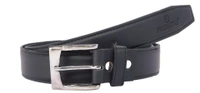 MEN'S PU LEATHER KANTA  BUCKLE  BLACK  COLOR BELT SIZE-(LENGTH-45 INCH,WIDTH-40 MM) - SIZE-(LENGTH-45 INCH,WIDTH-40 MM), 6