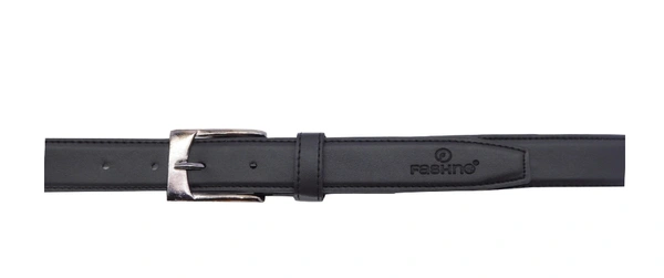 MEN'S PU LEATHER KANTA  BUCKLE  BLACK  COLOR BELT SIZE-(LENGTH-45 INCH,WIDTH-40 MM) - SIZE-(LENGTH-45 INCH,WIDTH-40 MM), 6