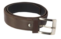 MEN'S PU LEATHER KANTA  BUCKLE  BROWN  COLOR BELT SIZE-(LENGTH-45 INCH,WIDTH-40 MM) - SIZE-(LENGTH-45 INCH,WIDTH-40 MM), 6
