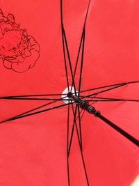 SINGLE/LONG FOLD SQUARE SHAPED UMBRELLA WITH WHISTLE FOR KIDS BOYS AND GIRLS - FREE, 6