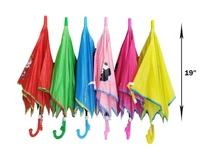 SINGLE/LONG FOLD SQUARE SHAPED UMBRELLA WITH WHISTLE FOR KIDS BOYS AND GIRLS - FREE, 6