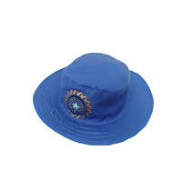 MEN COTTON INDIA  UMPIRE HAT COLOR BLUE COLOR PACK ONLY  - FREE, SET OF 12