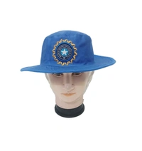 MEN COTTON INDIA  UMPIRE HAT COLOR BLUE COLOR PACK ONLY  - FREE, SET OF 12