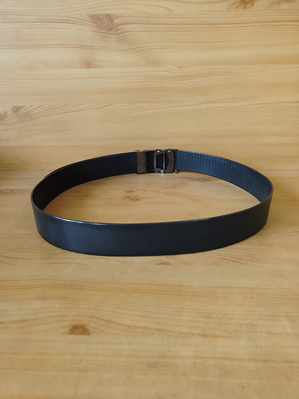 MEN'S CHINA SHEET PATTI WITH ARMY BUCKLE BLACK  COLOR BELT SIZE-(45 INCH LENGTH,40MM WIDTH) - SIZE-(45 INCH LENGTH,40MM WIDTH), 6