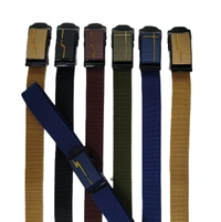 MEN'S STYLISH CANVAS NYLON FABRIC MIX COLOR BELT SIZE-(45 INCH LENGTH,40MM WIDTH) - SIZE-(45 INCH LENGTH,40MM WIDTH), 6