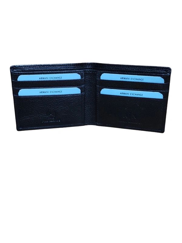 MENS GENUINE LEATHER BRANDED WALLET IN TAN COLOR  - FREE, 6