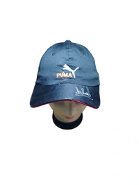 MEN'S EMBROIDERED DESIGN COTTON CAPS FITTING -VELCRO   - FREE, 6