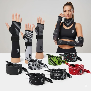 Hand Sleeves & Bandana