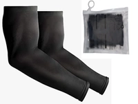 Arm Sleeves For Men And Women Black Colour, Made Up Of Polyamide And Spandex Material - 12