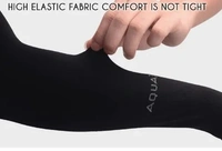 Arm Sleeves For Men And Women Black Colour, Made Up Of Polyamide And Spandex Material - 12
