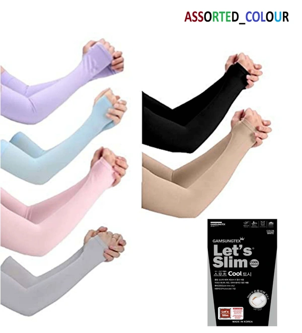 Arm Sleeves For Men And Women Mix Colour, Made Up Of Polyamide And Spandex Material - 20
