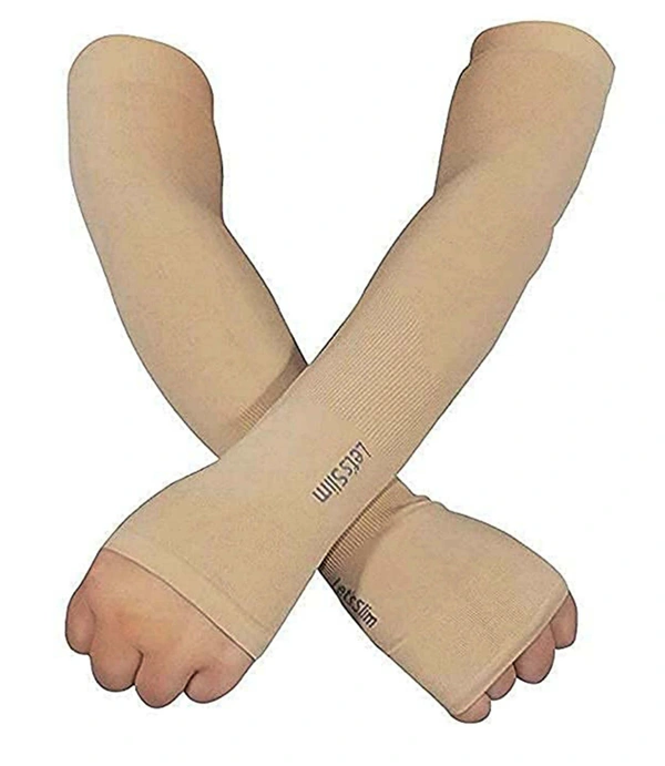 Arm Sleeves For Men And Women Mix Colour, Made Up Of Polyamide And Spandex Material - 20