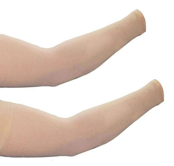Arm Sleeves For Men And Women Mix Colour, Made Up Of Polyamide And Spandex Material - 12