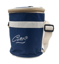 Assorted Colour Lunch Bag With Zipper Closer And Adjustable Strap - 6
