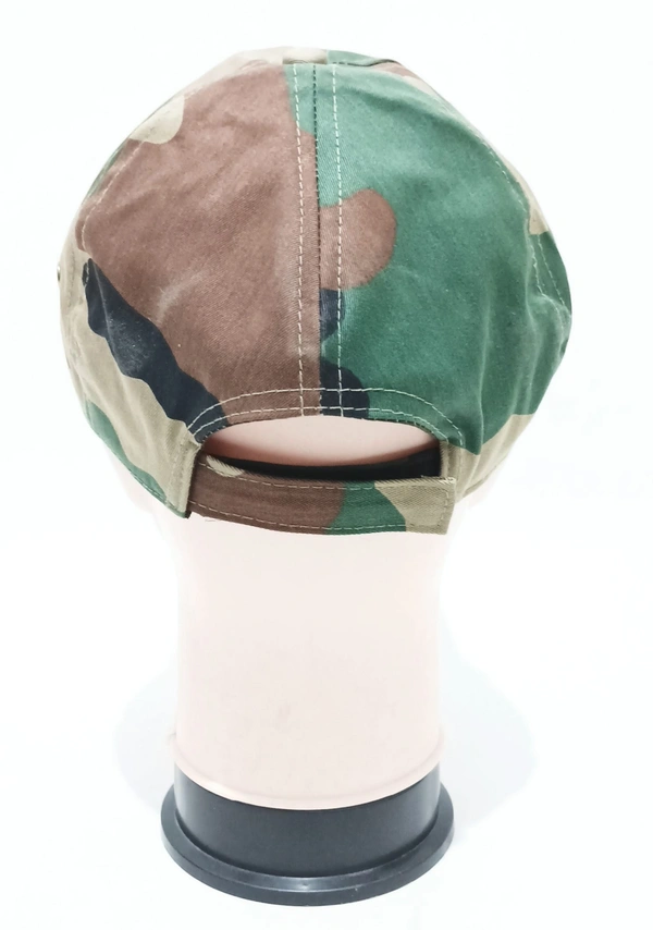 Brand - Classic Mens Army Printed Pure Cotton Color Mix Cap Fitting - Velcro - 12